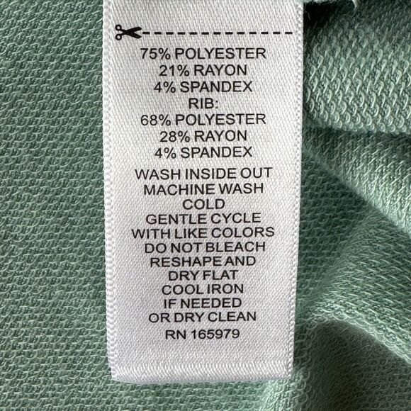 Cupio Long Sleeve Asymmetrical Hem 1X Mint Green NWT - Picture 11 of 13
